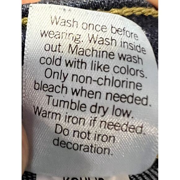 Sonoma Goods for Life Flexwear Denim Jeans Slim 16 70% Cotton 17% Polyester 11% - Picture 7 of 8